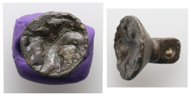 Roman, bronze stamp seal. AD. 1st-2nd centuries. 6.79 g. - 16.59 mm.