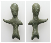 Bronze Thracian rider. 5.25 g 32.31 mm