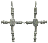 AE Byzantine pendant cross. 5.89 g 49.32 mm