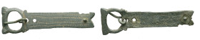 AE Medieval belt-buckle. 9.15 g 68.23 mm