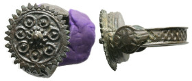 AE Medieval finger-ring. 11.76 g 21.18 mm