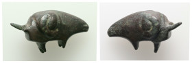 AE Roman piece of lamp. 12.10 g 28.45 mm