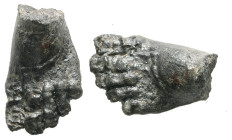 AE Roman statuette piece. 14.00 g 28.01 mm