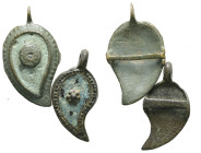 AE Medieval belt-buckle. 14.34 g 40.47 mm & 36.46 mm