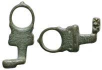 Byzantine key-ring. 30.28 g 53.73 mm
