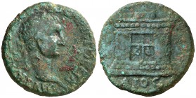 s/d. Trajano. Bitinia. Incierta. AE 20. (S.GIC. falta) (RPC. III, 1154). 5,91 g. Pátina verde. MBC-.