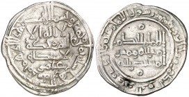 AH 358. Califato. Al-Hakem II. Medina Azzahra. Dirhem. (V. 459) (Fro. 19). 3,38 g. MBC+.