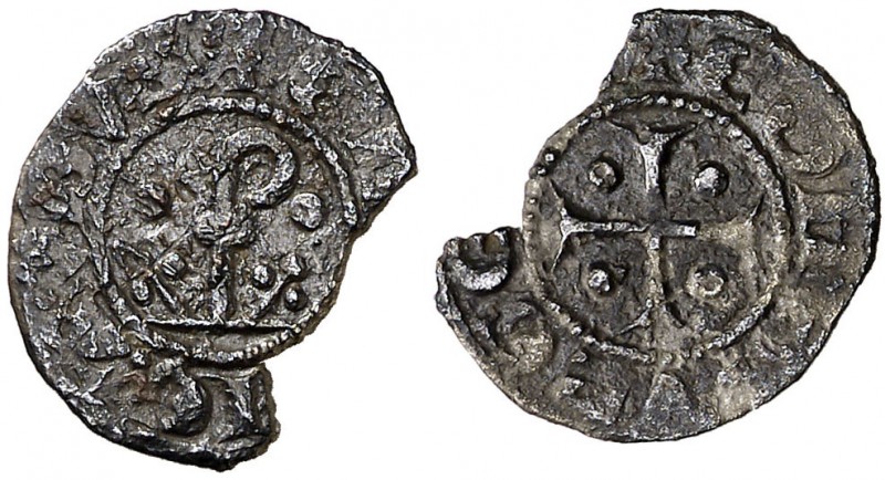 Comtat d'Urgell. Ermengol X (1267-1314). Agramunt. Òbol. (Cru.V.S. 129) (Cru.C.G...