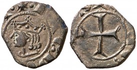 Jaume II (1291-1327). Sicília. Diner. (Cru.V.S. 360) (Cru.C.G. 2178) (MIR. 182 var). 0,64 g. (MBC+).