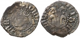 Joan II (1458-1462/1472-1479). Girona. Diner rocabertí. (Cru.V.S. 949.3) (Cru.C.G. 2988c). 0,60 g. MBC-.