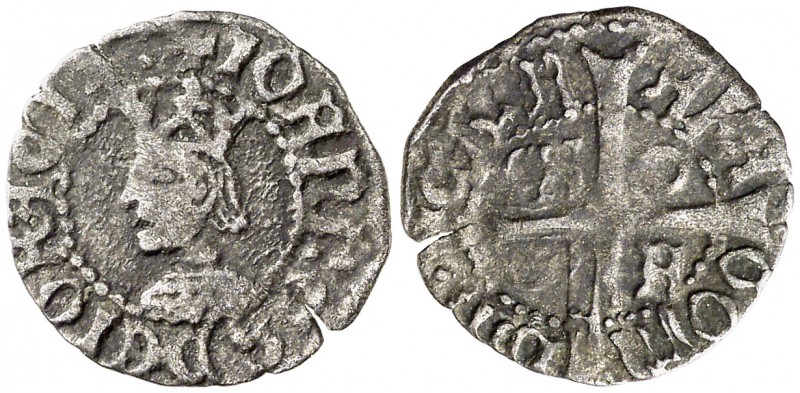 Joan II (1458-1462 / 1472-1479). Sardenya (Cáller). Diner o pitxol. (Cru.V.S. 98...