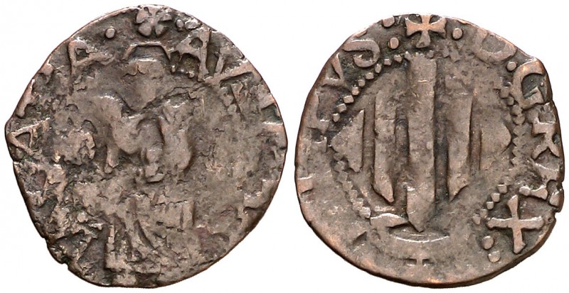 s/d. Felipe II. Puigcerdà. 1 ardit. (Cal. 842) (Cru.C.G. 3829). 0,90 g. A partir...