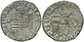 1610. Alberto e Isabel. Amberes. 1 liard. (Vti. 57) (Vanhoudt 592.AN). 3,65 g. MBC.