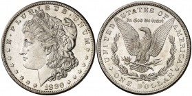 1880. Estados Unidos. S (San Francisco). 1 dólar. (Kr. 110). 26,73 g. AG. Bella. S/C-.