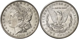 1898. Estados Unidos. O (Nueva Orleans). 1 dólar. (Kr. 110). 26,70 g. AG. Bella. S/C-.