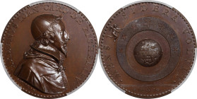 "1631" (1860-1879) Cardinal Richelieu Medal. Leroux-302. Bronze. MS-64 (PCGS).
53.4 mm. 1023.6 grains. Edge marked (bee) CUIVRE, designating this as ...
