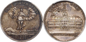 1763 Treaty of Hubertusberg Medal. Betts-447. Silver. AU-58 (PCGS).
22.3 mm. 41.2 grains. A really attractive example of this scarce issue. Lovely ol...