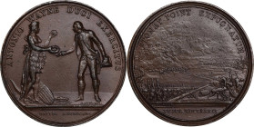 Cast Copy 1779 Anthony Wayne Assault on Stony Point Medal. Original Dies. After Betts-565, Adams-Bentley 5. Copper over Lead. About Uncirculated.
52 ...