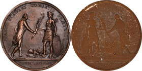 Copy 1779 John Stewart at Stony Point Medal. Obverse Shell. After Betts-567, Adams-Bentley 7. Bronze. About Uncirculated.
46.5 mm. 8.16 grams. Sharpl...