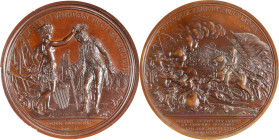 "1781" (post-1839) General Daniel Morgan, Battle of the Cowpens Medal. Dies by Jean-Jacques Barre, after Dupre. Betts-593, Julian MI-7, Adams-Bentley ...