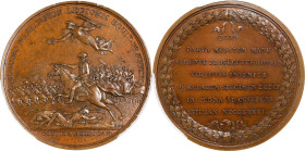 "1781" (post-1789) Lieutenant Colonial William Washington, Battle of the Cowpens Medal. Original Dies. Paris Mint. By Pierre Simon DuVivier. Betts-594...