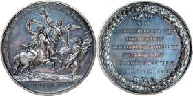 "1781" (ca. 1789) Lieutenant Colonel John Eager Howard, Battle of the Cowpens Medal. Original. Paris Mint. By Pierre Simon DuVivier. Betts-595, Adams-...