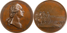 "1776" (ca. 1789) Washington Before Boston Medal. First Paris Mint Issue. First Issued "Original" Obverse / First Issued "Original" Reverse. Musante G...