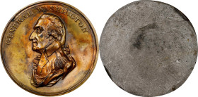 Undated (ca. 1800) General Washington Portrait Shell. By Lewis Pingo. Musante GW-66, Baker-Unlisted. Brass, Lead Backed. Genuine (PCGS).
Our grade Ve...