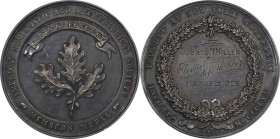 (1876) First Membership Medal. By George Hampden Lovett. Radford Issue. Miller-4. Silver. MS-63 (NGC).
42 mm. Central reverse inscribed to GEORGE N. ...
