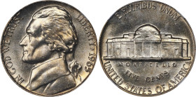 1965 Jefferson Nickel. MS-66 5FS (NGC).
After only the early 1800s, when the institution was threatened with permanent closure, the 1960s was the mos...