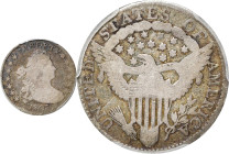 1803 Draped Bust Dime. JR-1. Rarity-6+. Good-6 (PCGS).
A highly elusive die pairing, the rarest of the issue after only JR-5. Writing in the 2015 ref...