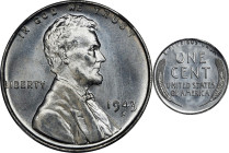 1943-S Lincoln Cent. MS-68+ (NGC). CAC.
Virtually pristine, this bright frosty to semi-reflective Ultra Gem offers superior technical quality and out...