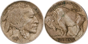 1916 Buffalo Nickel. FS-101. Doubled Die Obverse. EF-45 (PCGS). CMQ.
Here is a great collector grade example of this elusive, conditionally challengi...