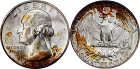 1934-D Washington Quarter. Heavy Motto. MS-67 (PCGS). CAC. CMQ.
This piece qualifies as the second finest PCGS-certified example of the Denver Mint v...