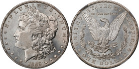 1889-CC Morgan Silver Dollar. MS-61 (NGC).
A desirable Brilliant Uncirculated survivor of this key date issue in the Carson City Mint Morgan dollar s...