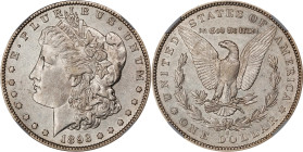 1893-S Morgan Silver Dollar. AU-50 (NGC).
An NGC-certified alternative to the PCGS-graded coin offered above, and an equally desirable About Uncircul...