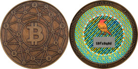 2014 Ravenbit NODE "Custom" 0.001 Bitcoin. Loaded. Firstbits 1Bfz8q8d. Gray Label. Bronze. MS-67 (ICG).
Loaded with 0.001 BTC. This NODE series was r...