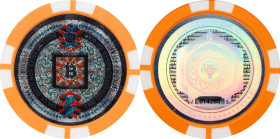2015 Satori "Poker Chip" 0.001 Bitcoin. Loaded. Pre-Fork. Serial No. 014280. Plastic. MS-70 (PCGS).
Loaded with 0.001 BTC. Released in Japan in 2016,...
