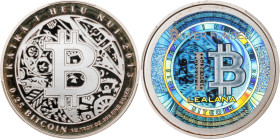 Unfunded 2013 Lealana 0.25 Bitcoin. Firstbits 1BTCE24G. Serial No. 326. Buyer Funded. Silver Hologram, Black Address. Silver. Proof-68 Deep Cameo (PCG...