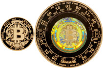 Unfunded 2022 Lealana "Bitcoin Dime" 0.1 Bitcoin. Buyer-Funded. Firstbits 15W3tJFL. Serial No. 22. Gold Plated Finish. 1oz .999 Fine Silver. Proof-68 ...