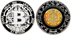 Unfunded 2022 Lealana "Bitcoin Dime" 0.1 Bitcoin. Buyer-Funded. Firstbits 1Pi9U9tq. Serial No. 51. 1oz .999 Fine Silver. Proof-69 Deep Cameo (PCGS).
...