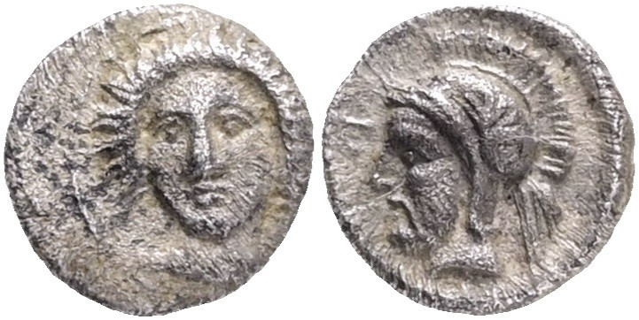 CILICIA. Tarsos. Pharnabazos, Persian military commander (380-374/3 BC). AR hemi...