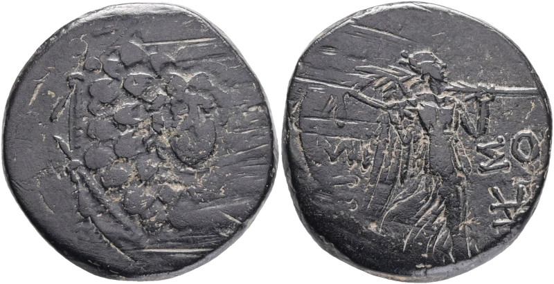 Pontos, Amisos. Mithradates VI (120-63 BC) AE local civic issue under Mithradate...