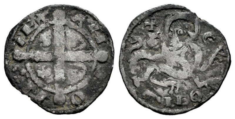Reino de Castilla y León. Alfonso IX (1188-1230). Dinero. Extremadura leonesa o ...