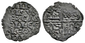 Reino de Castilla y León. Alfonso X (1252-1284). Dinero de seis líneas. (Bautista-362). Ve. 0,55 g. Cruz en el 1º cuartel. MBC. Est...50,00. 

Engli...