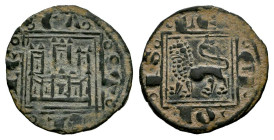 Reino de Castilla y León. Alfonso X (1252-1284). Óbolo. León. (Bautista-413). (Abm-284). Ve. 0,48 g. L en la puerta del castillo. MBC+. Est...25,00. ...