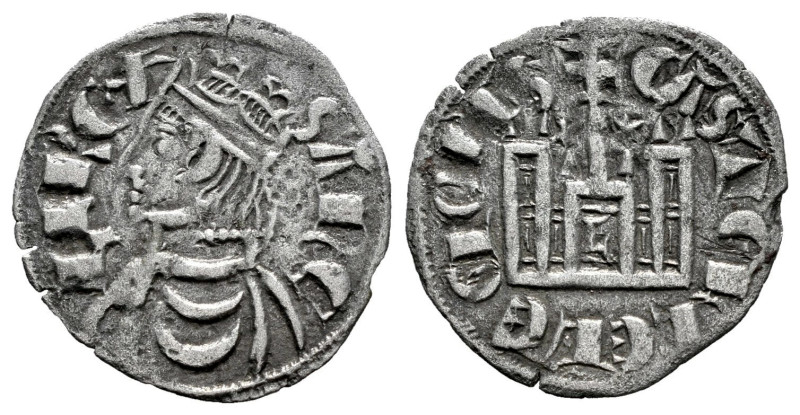 Reino de Castilla y León. Sancho IV (1284-1295). Cornado. León. (Bautista-430.5)...