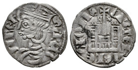 Reino de Castilla y León. Sancho IV (1284-1295). Cornado. Murcia. (Bautista-431.1). (Abm-300). Ve. 0,75 g. H y estrella sobre el castillo. MBC. Est......
