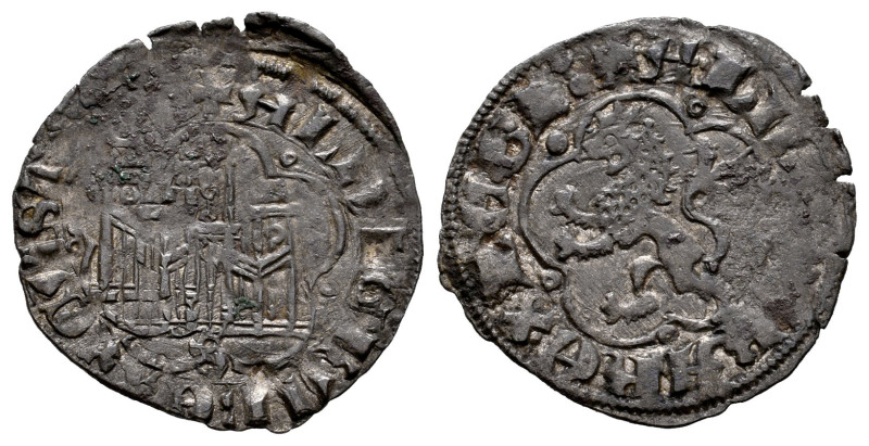 Reino de Castilla y León. Alfonso XI (1312-1350). Dinero. Sevilla. (Bautista-469...