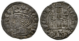Reino de Castilla y León. Alfonso XI (1312-1350). Cornado. Cuenca. (Bautista-473.1). (Abm-336.1). Ve. 0,71 g. Cuenco bajo el castillo y estrella sobre...